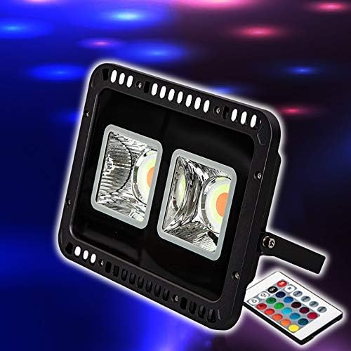 FOCO LED RGB DE 100W,COLORES Y MODOS, FOCO PROYECTOR EXTERIORES ...