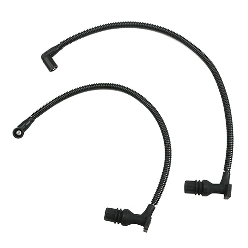 Ignition Coil Spark Plug Wire Set For Polaris Ranger RZR 800 Models (2011-2017) - Replacement For OEM 4012888, 4012889