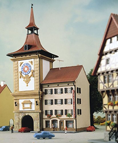 Z Scale City Gate w/Pharmacy