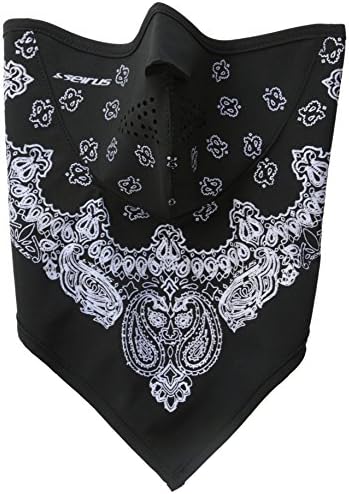 Seirus Innovation ComboDana - Waterproof Fleece Lined Bandana and Face Mask with Adjustable Velcro Closure and Breathe Easy Mouth Holes