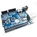 HiLetgo UNO R3 ATmega328P CH340 Development Board Compatible Arduino UNO R3 Arduino IDE Develope Kit Microcontroller with USB Cable Straight Pin Header 2.54mm Pitch Robot Parts
