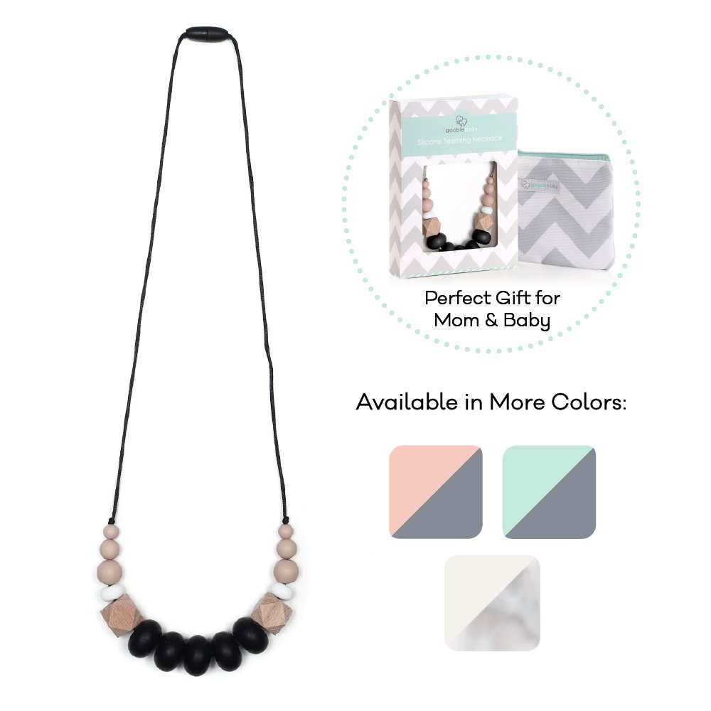 teething necklace for mom to wear
