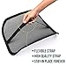 Lumbar Support with Double-Layer Mesh, Bundle Set Mesh Back Support Cushion for Car Seat Home Office Chair with Back Relief Fast Track Program for Orthopedic Lower Back Pain Relief Correct Posture