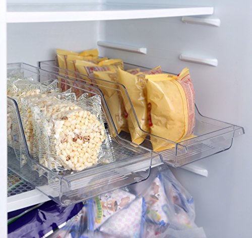 Budget & Good Refrigerator Soda Can Organizer Pantry Canned Food Storage – Beverage Holder for Kitchen Cabinet or Pantry, Clear