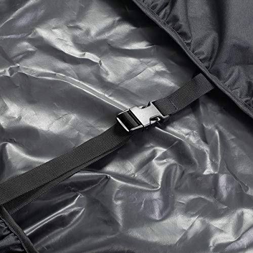 iiSPORT Extra Thick Shuffleboard Table Cover, Fits 9ft Shuffleboard Table - Heavy Duty 600D Ripstop Shuffleboard Cover with Extra PVC Coating & Tie-Down Strap System - Thumbnail 3