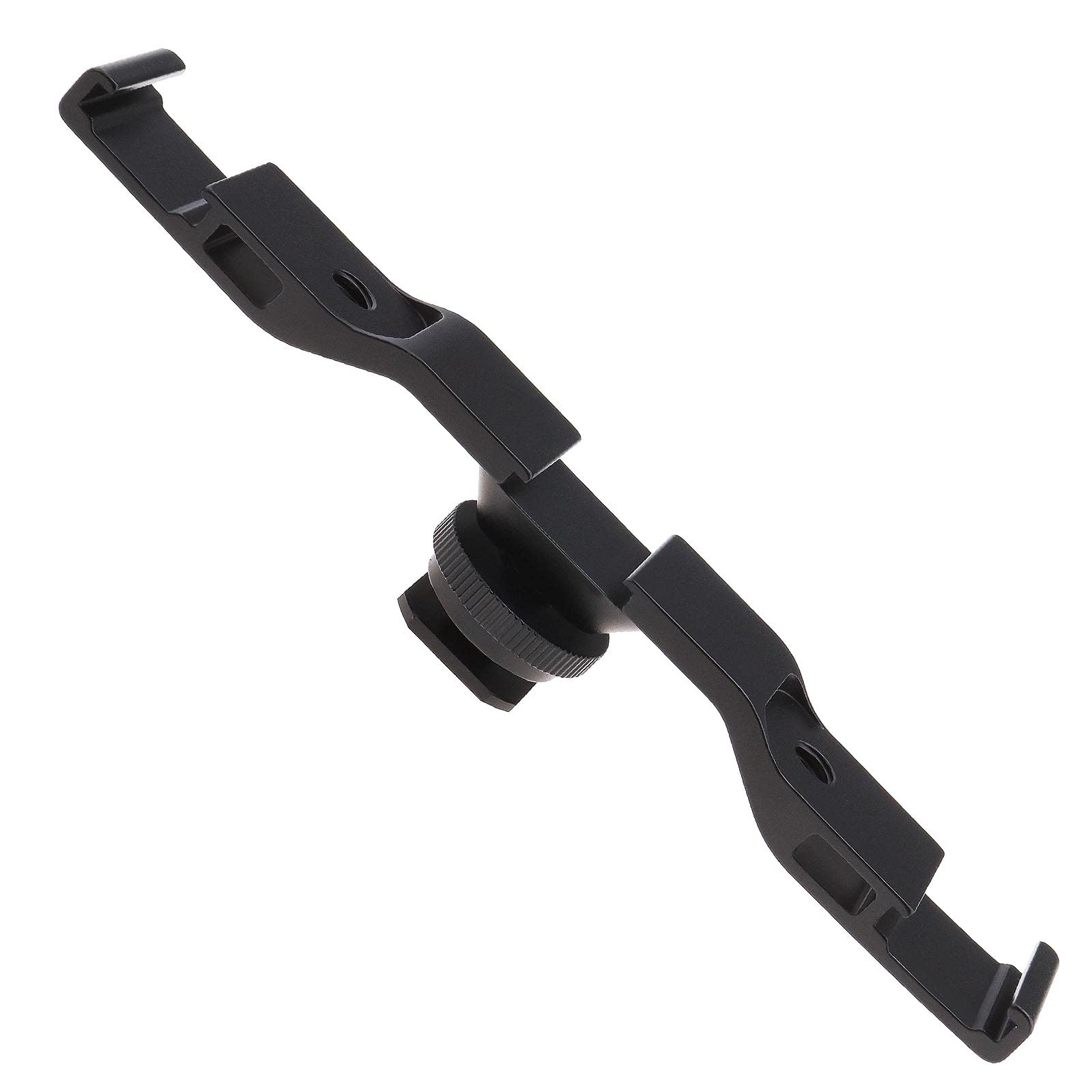 Be In Your Mind Microphone Aircraft Wing Bracket Replacement Triple Cold Shoe Mount External Flash Microphone Airplane Wing Mount Camera Accessories