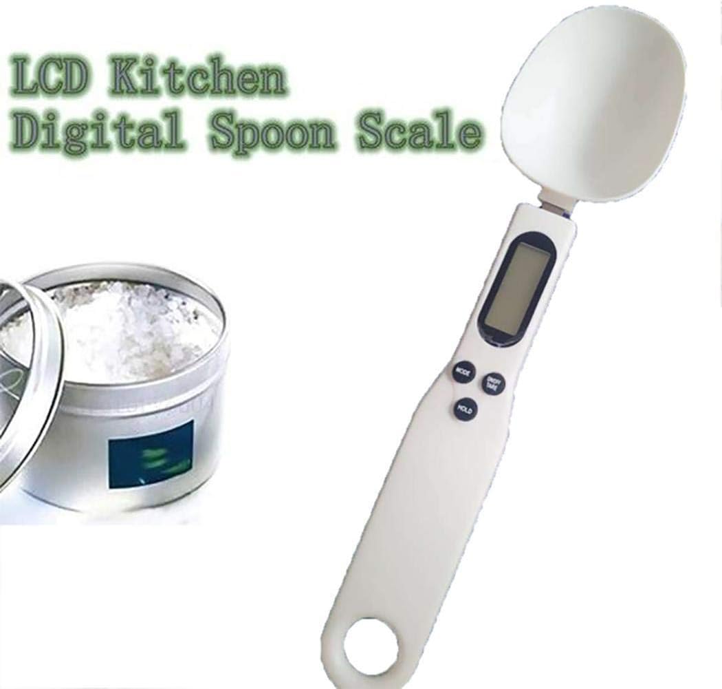 Detailorpin Electronic Measuring Spoon High Precision Kitchen Spoon Scale Nutrition Scales
