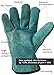 BUY NOW! Roman Jobs Construction Gloves for Men & Women, Gardening, Safety, Working Leather Gloves