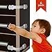 Premium Quality Child Safety Cabinet Locks for Child Proofing – No Drilling Baby Safety – Baby Proofing Child Safety Latches - Strong Adhesive for Cupboards, Cabinets, Drawers