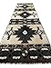 Southwest Native American Runner Area Rug Berber Beige Concord Design C318 (2 Feet X 7 Feet )