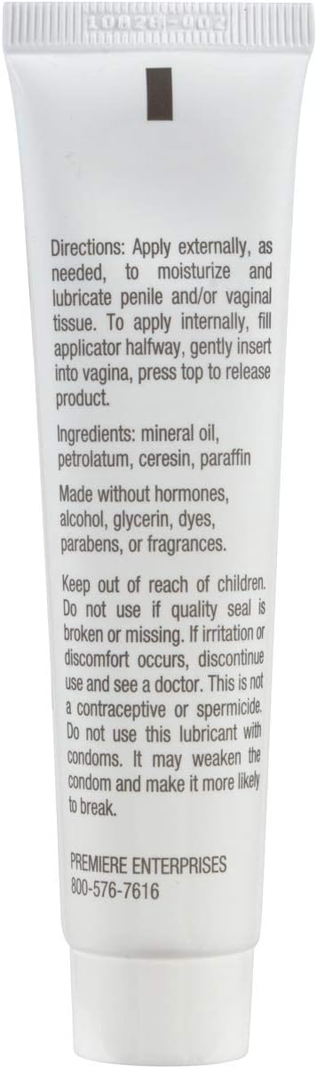 Crème De La Femme 1-Pack, Vaginal Dryness Cream Created by a Woman Doctor, Natural Menopause Dryness Remedy, Feminine Moisturizer and Lubricant, Free Applicator Included: Health & Personal Care