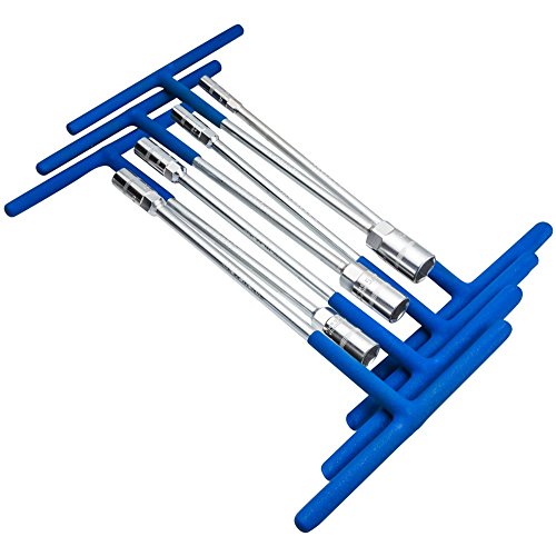 Click Here to See More Images Mastergrip 691333 SAE T-Handle Socket Set (7 Piece)