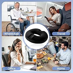 HOMCA Donut Pillow hemmoroid Cushion for Office