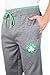 Ultra Game NBA Boston Celtics Mens Jogger Pants Active Basic Bounce Fleece Sweatpants, Heather Charcoal19, Large