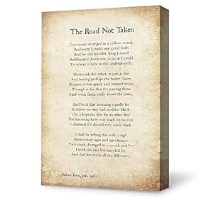 Canvas Wall Art for Living Room,Bedroom Home Artwork Paintings Love Poems Ready to Hang - 12x18 inches