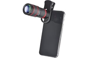 VBESTLIFE Phone Camera Lens,Cell Phone Camera Lens with Clip,20X Long Focus Zoom Telephoto Lens for smart phone or tablet PC.