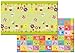 Dwinguler Eco-friendly Kids Play Mat - Garden Delight, Green (Large)