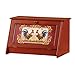 Collections Etc Sunflower Rooster Bread Storage Container Box for Kitchen