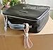 NEW! Lancome Black LARGE Train Case Makeup Cosmetic Bag