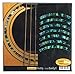 Inlay Stickers for Acoustic Guitars - Soundhole Rosette/Purfling - Stripe - Abalone Green