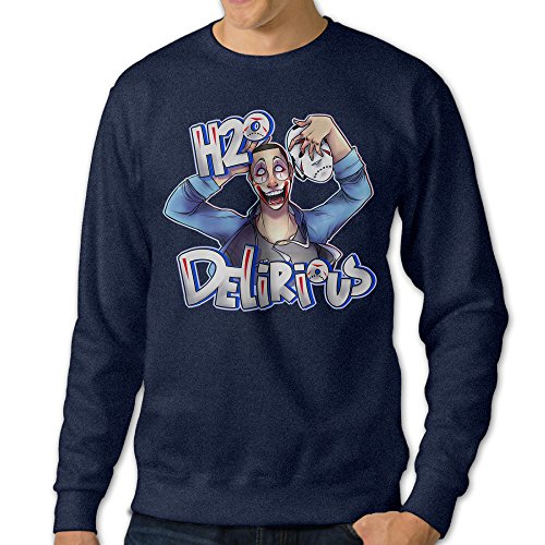 Top Bee Men’s H2o Delirious Long Sleeve Crewneck Sweater