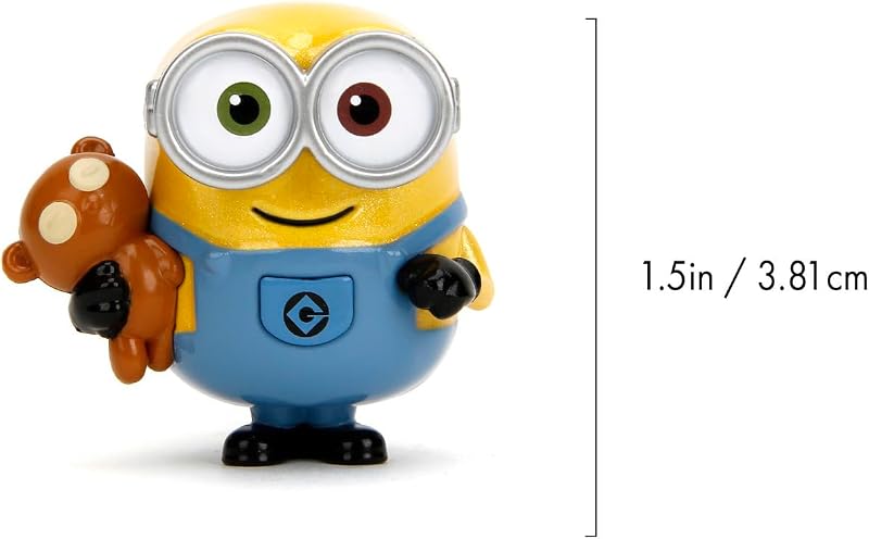 Figura Coleccionable Minions Metal 7 cm, Stuart, Kevin, Otto o Bob, Ola 1, Sorpresa aleatoria, Regalo optimo, A Partir de 8 años (253250005) — foto 3 de 7