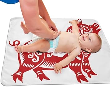 red changing mat