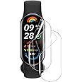 Natbok 2 Pack Screen Protector for Smartwatch Xiaomi Smart Band 9,Soft Flexible TPU Film Screen Protector for Xiaomi Band 9,Full Coverage,HD Clear,Support Fingerprint Unlock