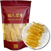 Royal Seafood USA Premium AAA Grade South African Dried Fish Maw (small Size approximately 14-17 pcs 4oz) 优质AAA Grade 南非黄花筒胶 花胶,鱼胶, 煲汤用, 滋补美容养颜 小号 (约14-17 只)