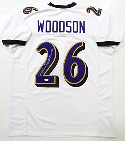 rod woodson signed jersey