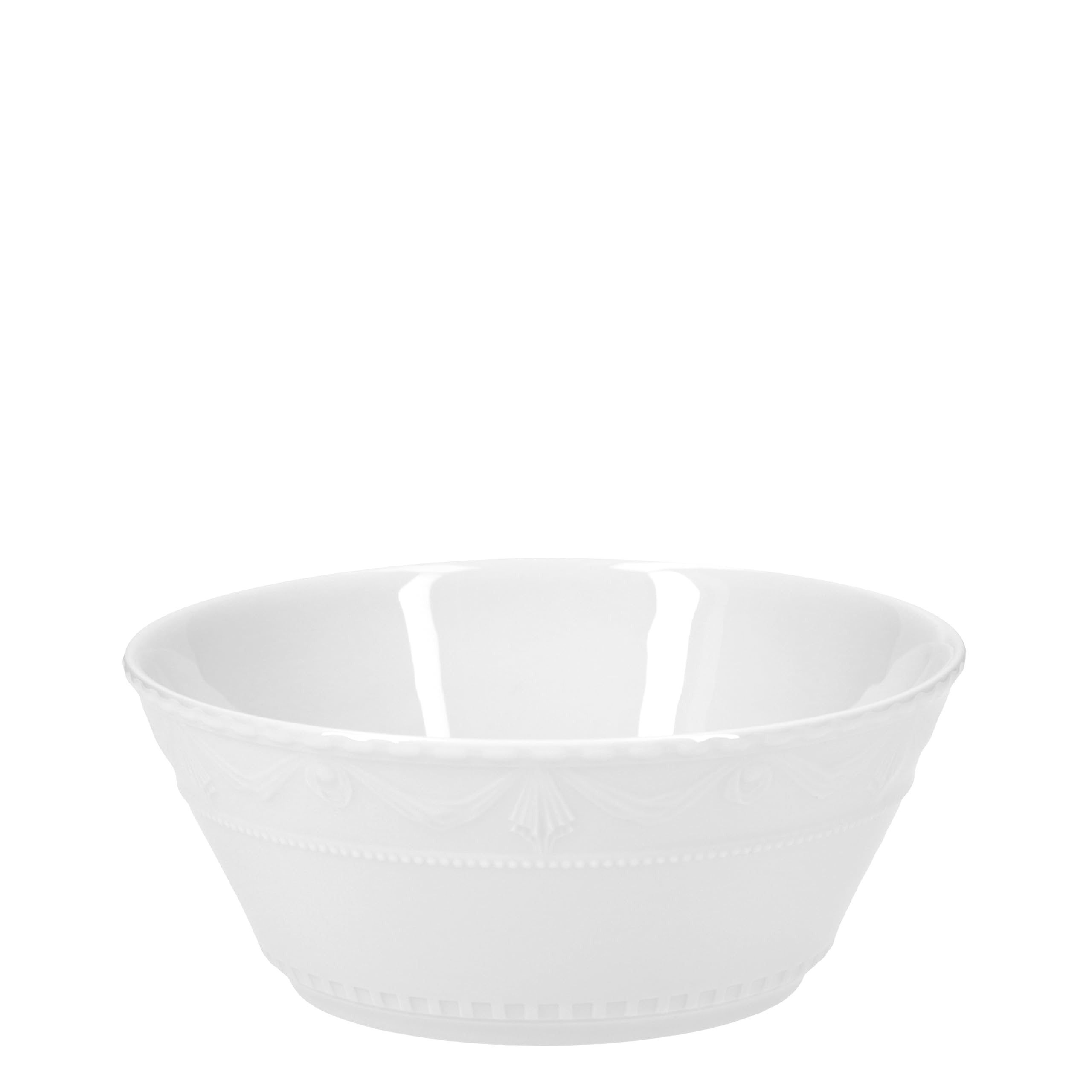 KPM Berlin Treatment Country Cereal Bowl, White Porcelain
