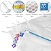 Btromeshy Mesh Laundry Bag,Set of 5 Lingerie Wash Bags-Heavy Duty Fine Mesh Wash Bag for Washing Machine,Easy to Assort and Protect Your Coats,Pants,Shirt,Socks,Bra and Underwear
