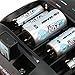 Ansmann PL6+2 Smart Battery Charger Universal Maintenance Station for AAA, AA, C, D, 9V Rechargeable Batteries