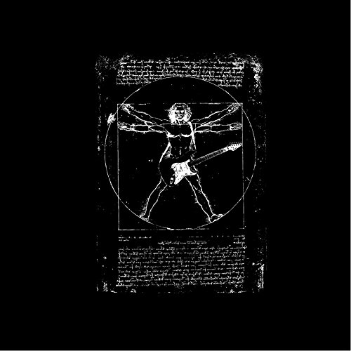 Da-Vinci-Guitarra-Camisetas-de-grupos-de-rock-para-mujer