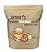 Anthony's Vital Wheat Gluten Natural, 4lbs, High in Protein, Vegan, Non GMO, Keto Friendly