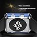 ICE FROG iWatch Series 1 42mm Case, Electroplate Metal Plated PC Slim Hard Protective Bumper HD Screen Protector Full Coverage Case Cover Shell for Apple Watch 42mm - Blue