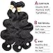 Connie Brazilian Hair Bundles Body Wave 100% Human Hair 3 Bundles 14 16 18 inch Weave Hair Human Bundles Natural Color 1B#
