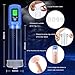 Electric Male Penis Vacuum Pump, Feelingirl Men Adult Sex Toys Rechargeable Automatic Enhancement Training Device with 4 Suction Intensities for Stronger Bigger Erections