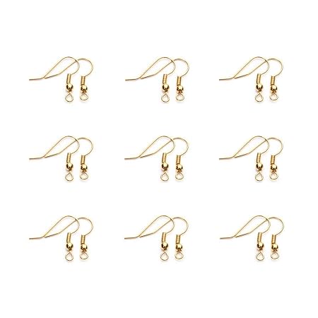 800 Pezzi Orecchini In Acciaio Inox Con Ganci E Bobina