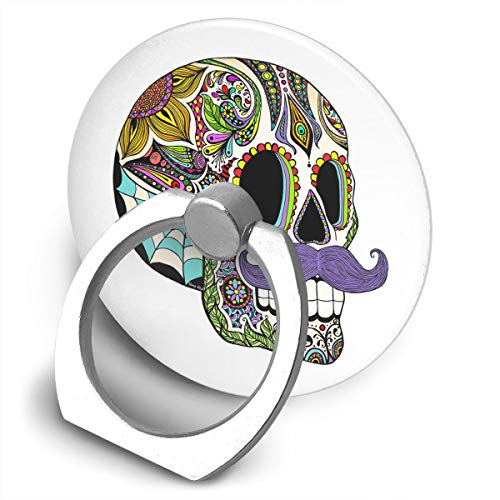 Dorothy Sugar Skulls Cell Phone Ring Holder Universal Smartphone Ring Grip Stand Car Mount 360 Rotation for iPhone, IPad, Samsung, HTC, Google Pixel, Nokia, LG