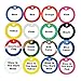GoTags Silicone Dog Tags, No Balls Still a Baller Funny Design, Soundless Pet Tag, Personalized Silent Tag Engraved for Dogs and Cats, Round