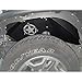 MAIKER Compatible with Front Inner Fender Liners 2007-2017 Wrangler JK 4WD Five Star logo Lightweight Aluminum Design Light Black