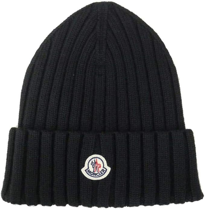Amazon Moncler モンクレール ニットキャップ Berreto Tricot 9z708 00 327 レディース ブラック 並行輸入品 ニット 通販