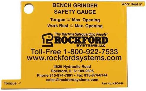 Bench Grinder Safety Gauge 1 Amazon Com