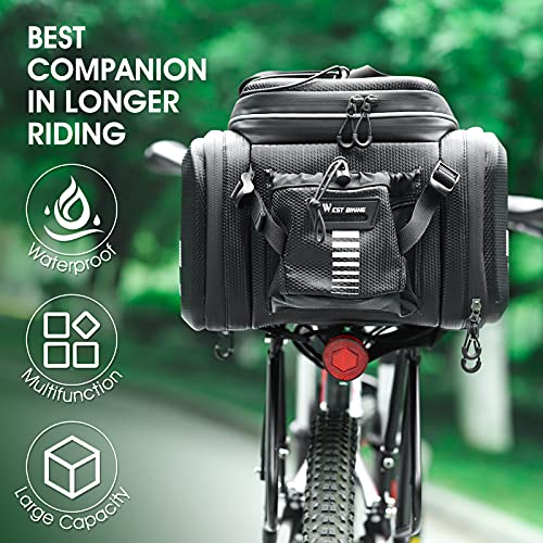 HONGYEA Bike Bags for Bicycles Rear Rack Waterproof 45L Large