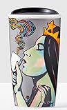 Starbucks 25th Anniversary Siren Double Wall Traveler by Milton Glaser