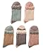 WEVIAS Fuzzy Socks For Women Fluffy Soft Warm Cozy Cabin Plush Fleece Comfy Winter Sleep Slipper Socks (Solid Color)