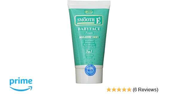 Amazon Com Smooth E Babyface Foam Non Ionic Facial Cleanser 4 0