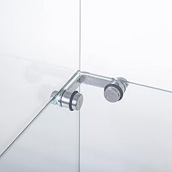 nifoti 3-Tier Glass Display Cabinet,Curio Cabinet