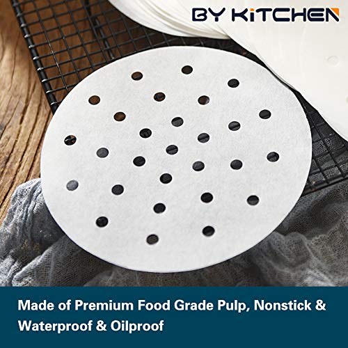 Air Fryer Parchment Paper, Set of 200, 6 Inch Round Air Fryer Liners